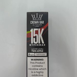 Al Fakher Crown Bar 15000 Puffs Hypermax Disposable Vape