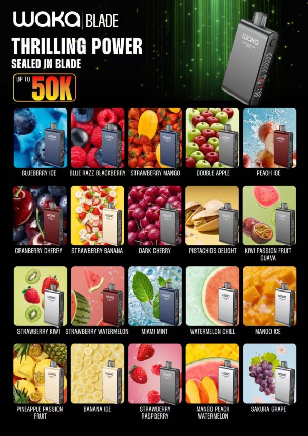 Waka Blade 50000 Puffs Disposable Vape