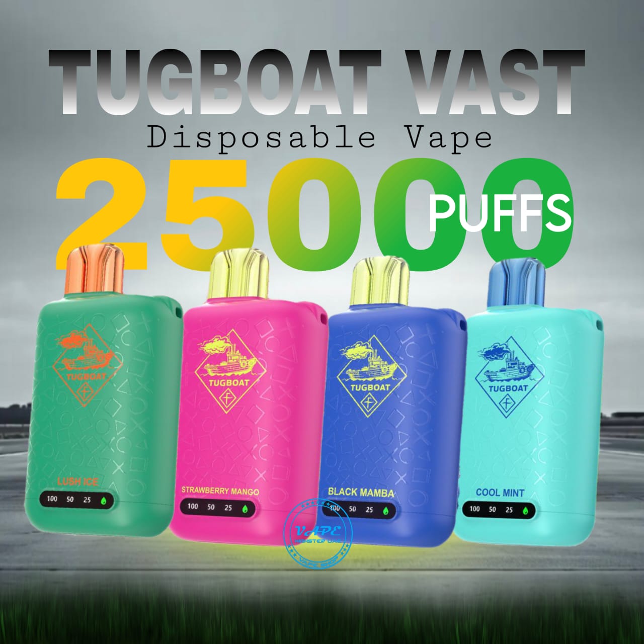 assortment of disposable vapes, vape product collection UAE, multiple vape devices retail, ESMA certified vapes - Dubai Vape E Cigarette | Vape Highster UAE