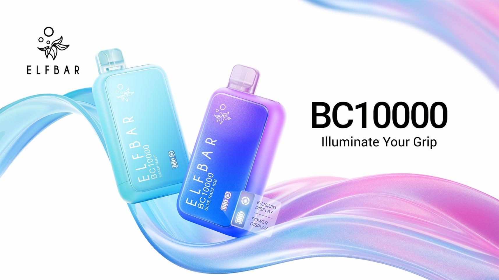 Elfbar BC10000 luxury appearance, high perceived value vape, expensive looking disposable vape design, premium gift appeal - ELFBAR Launches BC10000 in Latin America