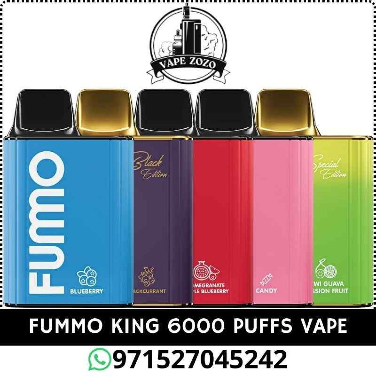 FUMMO King 6000 vape analysis, vape product review crown, e-cigarette performance review, royal vape experience - Best Fummo King 6000 Puffs Disposable Vape – Long-Lasting