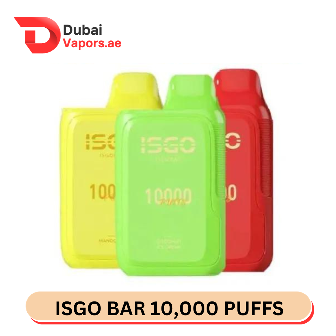 Isgo Bar 10000 trendy vape, person holding modern disposable vape, stylish vaping accessory - ISGO BAR 10000 PUFFS DISPOSABLE VAPE - Dubai Vapors For Premium ...