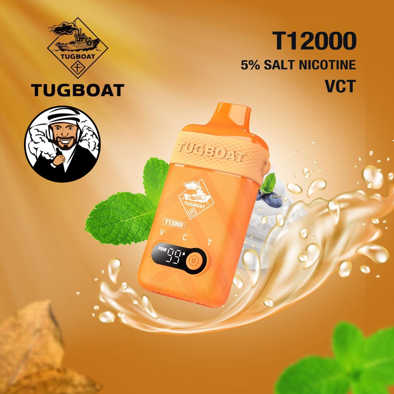 Tugboat T12000 spitback fix steps, vape troubleshooting checklist, successful smooth vaping, maintenance guide, checkmark icon - Tugboat T12000 Puffs Disposable Vape - Vapor Dubai