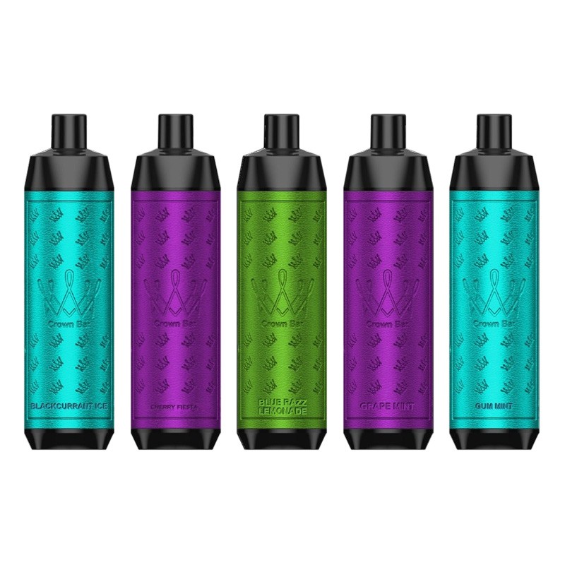 Al Fakher Crown Bar 15000 leather grip, sleek vape design, premium disposable vape feel - AL Fakher Crown Bar 15K Pro Disposable Vape 18ml 0.5% (15000 Puffs ...