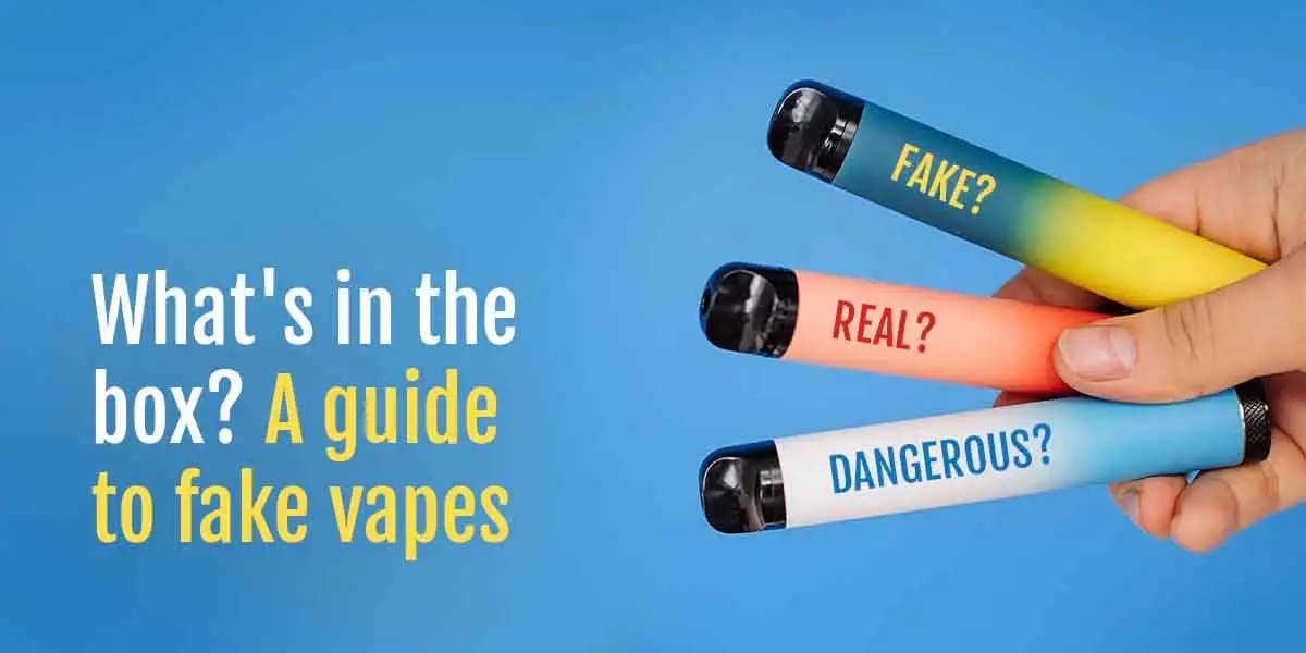 Fake electronic cigarette warning, Authentic vape verification, Health risks counterfeit vape - The hidden horrors of fake vapes and how to avoid them
