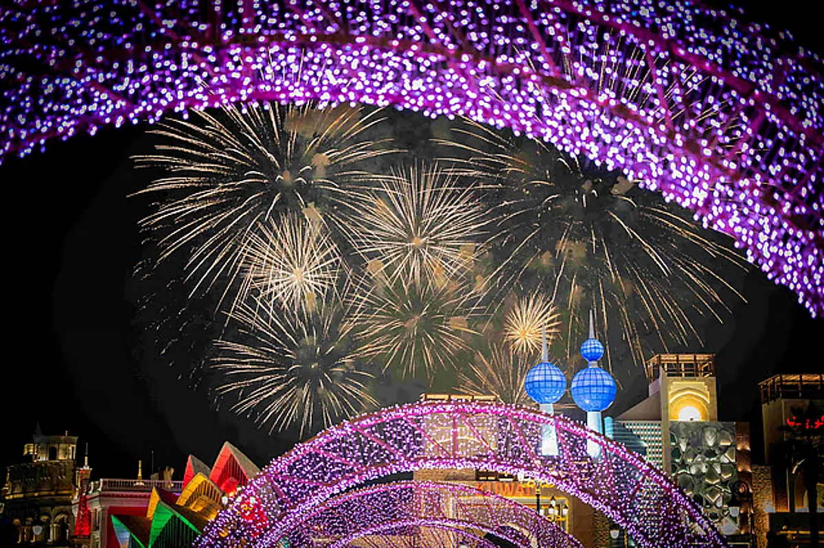Sheikh Zayed Road JBR Dubai festive season fireworks - Where to watch UAE National Day fireworks in Dubai today