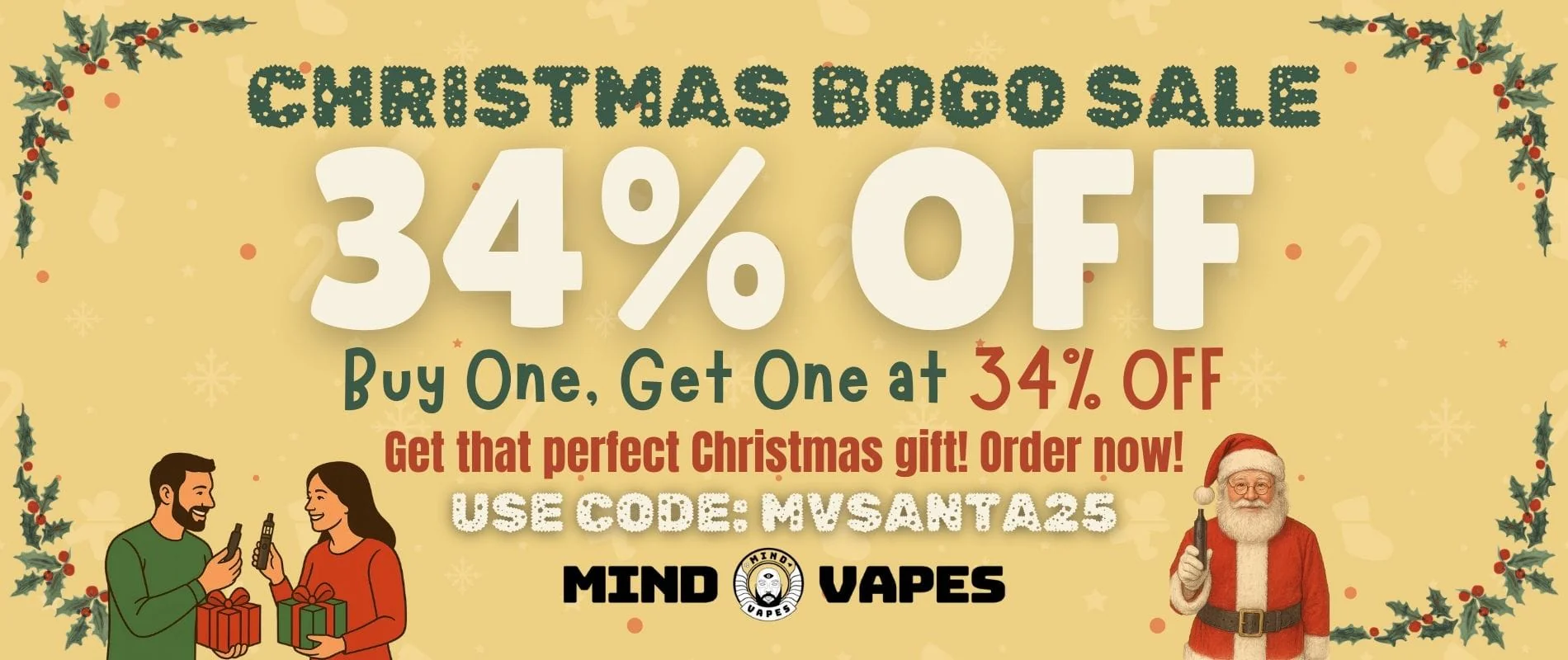 Free express delivery vape offer, limited time sale banner vape, discount notification