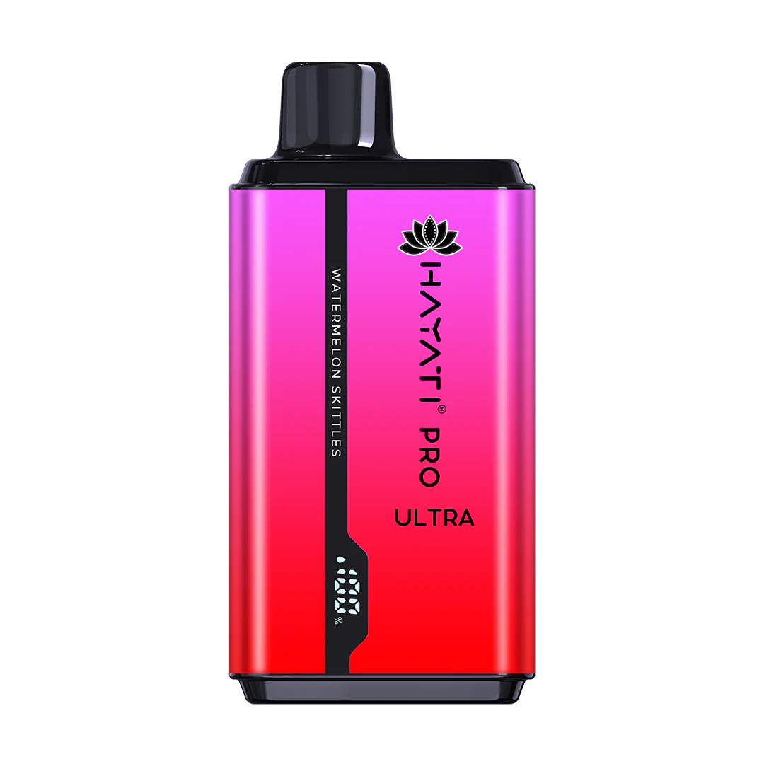 Hayati Pro Ultra 15000 vape device product shot, Hayati vape with screen display - Hayati® Pro Ultra15000 Puffs