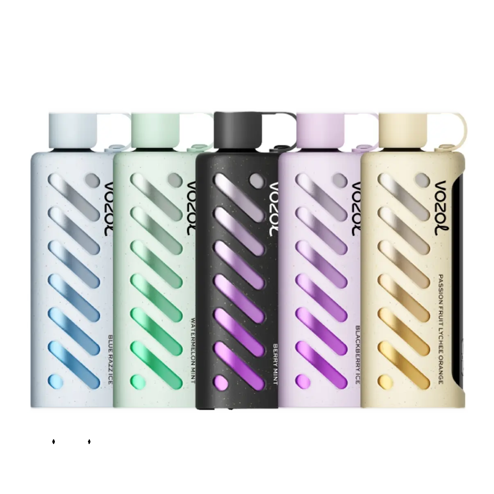 VOZOL 25000 smart screen display, Vape device digital interface, Electronic cigarette with screen - Vozol 25000 Disposable Pod – 25K Puffs, LED Screen, 5% Nicotine ...